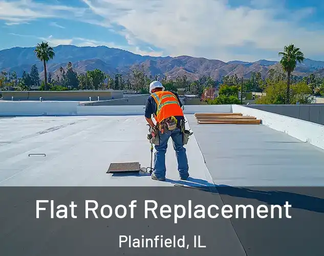  Flat Roof Replacement Plainfield, IL