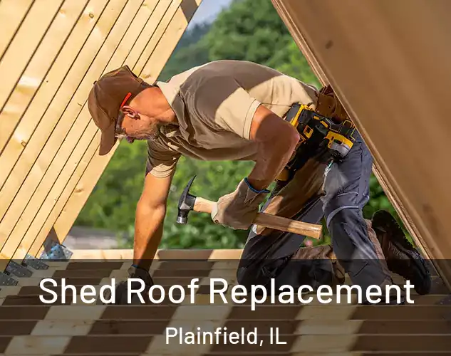  Shed Roof Replacement Plainfield, IL